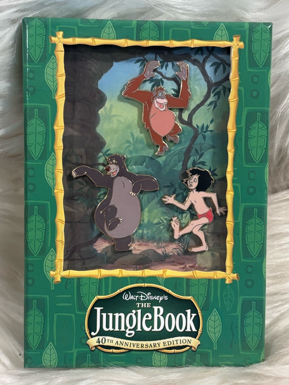 Disney Pin ~ The Jungle Book: 40th Anniversary DVD Boxed Pin Set